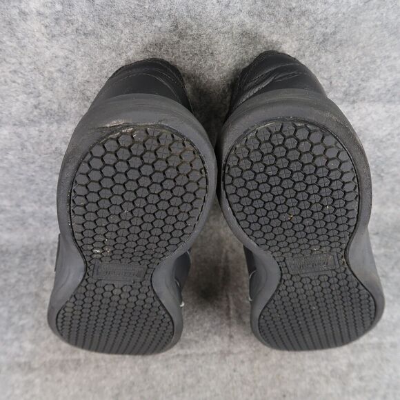 Tredsafe Shoes Men 10 Athletic Trainer Work Comfort Slip Resistant Black Uniform - Picture 10 of 13